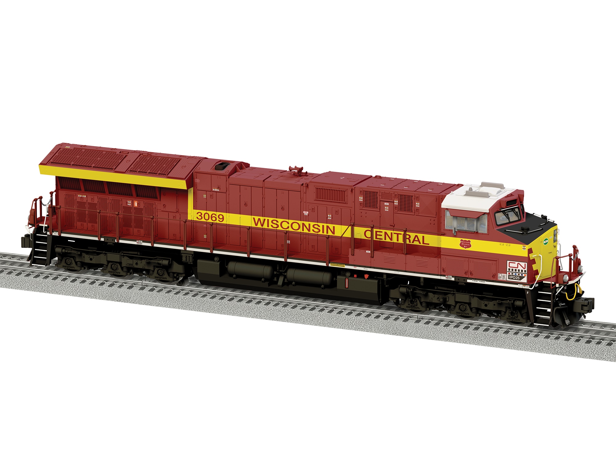 CN/Wisconsin Central Non-Powered ET44 #3069